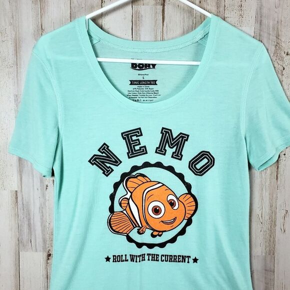 Disney Finding Dory Tunic Tee Shirt Size Small - Picture 5 of 8